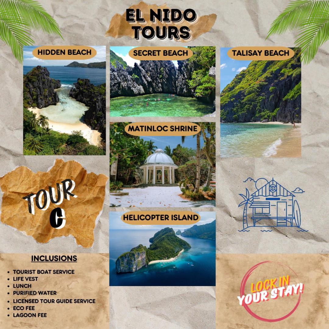 Kawai Duli Bungalows El Nido Exterior foto